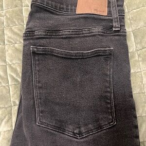 Madewell Women's Cali Demi Boot Cut Jeans - Dark Gray